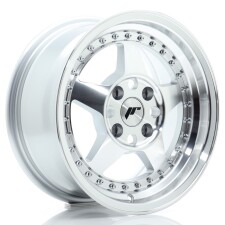 JR WHEELS JR6 Silver Machined Face Silver Machined Face(5902211998860)